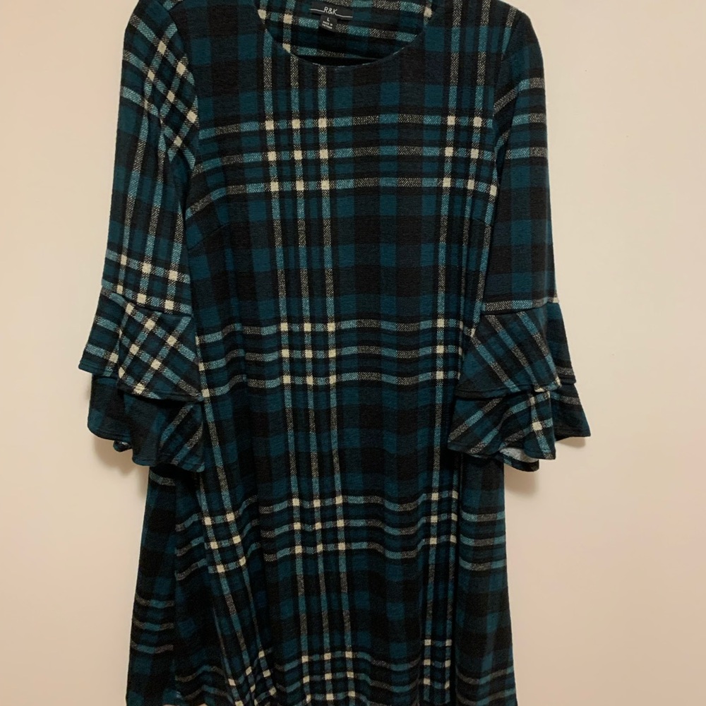 Green Plaid Dress